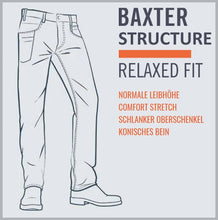Lade das Bild in den Galerie-Viewer, HERO BAXTER | Structure | Khaki Wash | Stretch Denim | Relaxed Fit | Jeans Hose | HERREN