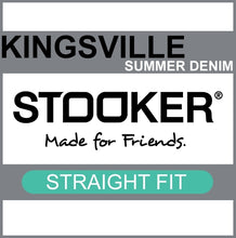 Lade das Bild in den Galerie-Viewer, Stooker KINGSVILLE | Silvergrey Denim | STRAIGHT FIT | Bermuda | Summer Denim | Herren
