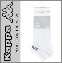 Lade das Bild in den Galerie-Viewer, KAPPA | SNEAKERSOCKEN | 3 Paar | Weiss | Herren