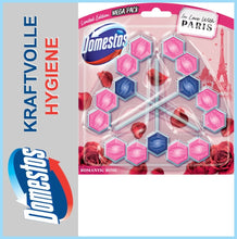 Lade das Bild in den Galerie-Viewer, DOMESTOS | Power 5 | WC-Spender | Romantic Rose | 3 x 55 Gramm