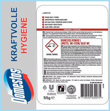 Lade das Bild in den Galerie-Viewer, DOMESTOS | Power 5 | WC-Spender | Limette | 3 x 55 Gramm