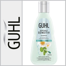 Lade das Bild in den Galerie-Viewer, GUHL | Shampoo | Kopfhaut Sensitiv | Weißer Tee + Wasserminze | 50 ml
