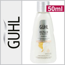 Lade das Bild in den Galerie-Viewer, GUHL | Shampoo | Repair + Balance | Manuka-Honig + Milch | 50 ml