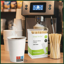 Lade das Bild in den Galerie-Viewer, PACKEO | RÜHRSTÄBCHEN | HOLZ | 140 mm | ab 1000 Stück