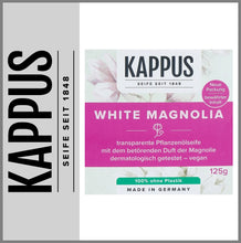 Lade das Bild in den Galerie-Viewer, Kappus | Luxus Seife | White Magnolia | 125 g