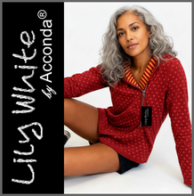 Lade das Bild in den Galerie-Viewer, LILY WHITE by Acconda | Orange | Feinstrickjacke | DAMEN