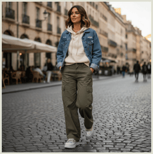 Lade das Bild in den Galerie-Viewer, PLATEAU-SNEAKER | BEIGE | PERLEN | DAMEN