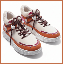 Lade das Bild in den Galerie-Viewer, PLATEAU-SNEAKER | ORANGE | DAMEN