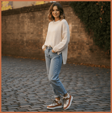 Lade das Bild in den Galerie-Viewer, PLATEAU-SNEAKER | ORANGE | DAMEN