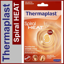 Lade das Bild in den Galerie-Viewer, THERMAPLAST | Wärmepflaster | Spiral HEAT | 3x | Hansaplast-Technologie