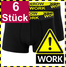 Lade das Bild in den Galerie-Viewer, WORKWEAR | 6 Stück | Pants | HOBBY + BERUF | Schwarz Gelb | Herren