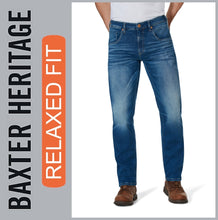 Lade das Bild in den Galerie-Viewer, HERO BAXTER Heritag | heavy wash | Stretch Denim | Relaxed Fit | Jeans Hose | HERREN