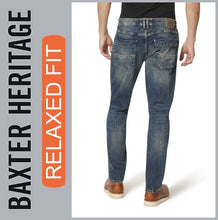 Lade das Bild in den Galerie-Viewer, HERO BAXTER Heritag | vintage used | Stretch Denim | Relaxed Fit | Jeans Hose | HERREN