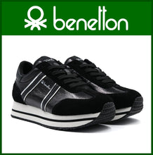 Lade das Bild in den Galerie-Viewer, BENETTON | | Sneaker | VEX LAMINATO | Black White | DAMEN