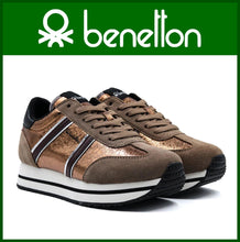 Lade das Bild in den Galerie-Viewer, BENETTON | Sneaker | VEX LAMINATO | Brown Black | DAMEN