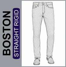 Lade das Bild in den Galerie-Viewer, Hero Boston | Straight Rigid Fit | Cotton | HERREN | Gitter-Modell