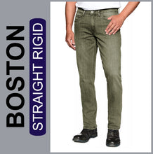 Lade das Bild in den Galerie-Viewer, Hero Boston | dull oliv | Straight Rigid Fit | Cotton | HERREN | Frontansicht