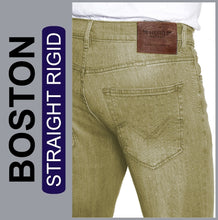 Lade das Bild in den Galerie-Viewer, Hero Boston | sand | Straight Rigid Fit | Cotton | HERREN | Rückansicht Gesäß