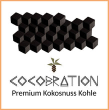 Lade das Bild in den Galerie-Viewer, COCOBRATION | Premium Kokosnuss Kohle | 26mm | BBQ | Shisha | 4x 1Kg