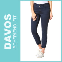 Lade das Bild in den Galerie-Viewer, STOOKER DAVOS | Blueberry | Stretch Jeans | Boyfriend Slim Fit | DAMEN