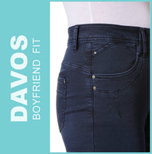 Lade das Bild in den Galerie-Viewer, STOOKER DAVOS | Blueberry | Stretch Jeans | Boyfriend Slim Fit | DAMEN
