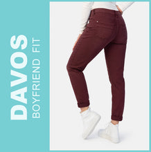Lade das Bild in den Galerie-Viewer, STOOKER DAVOS | Port Wash | Stretch Jeans | Boyfriend Slim Fit | DAMEN | Rückansicht