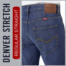 Lade das Bild in den Galerie-Viewer, HERO DENVER | Midblue Used | Stretch Denim | Straight Fit | Jeans Hose | HERREN