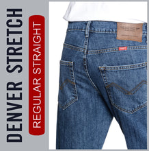 Lade das Bild in den Galerie-Viewer, HERO DENVER | Blue Stone | Stretch Denim | Straight Fit | Jeans Hose | HERREN