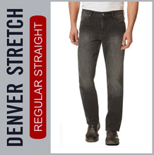 Lade das Bild in den Galerie-Viewer, HERO DENVER | Darkgrey Wash | Stretch Denim | Straight Fit | Jeans Hose | HERREN