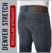 Lade das Bild in den Galerie-Viewer, HERO DENVER | Indigo Wash | Stretch Denim | Straight Fit | Jeans Hose | HERREN