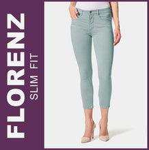 Lade das Bild in den Galerie-Viewer, STOOKER FLORENZ | Chinoise Green | Stretch Jeans | Slim Fit | DAMEN | Frontansicht