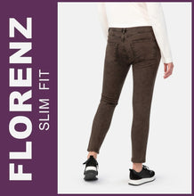 Lade das Bild in den Galerie-Viewer, STOOKER FLORENZ | Chocolate Brown | Stretch Jeans | Slim Fit | DAMEN | Rückansicht