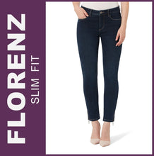 Lade das Bild in den Galerie-Viewer, STOOKER FLORENZ | Dark Blue Used | Stretch Jeans | Slim Fit | DAMEN | Frontansicht
