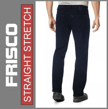 Lade das Bild in den Galerie-Viewer, STOOKER FRISCO | Deep Blue Black | Stretch Denim | Regular Straight | Jeans Hose | HERREN
