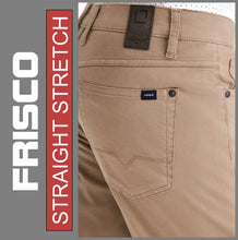 Lade das Bild in den Galerie-Viewer, STOOKER FRISCO | Greige | Stretch Denim | Regular Straight | Jeans Hose | HERREN | Rückansicht Gesäß