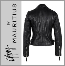 Lade das Bild in den Galerie-Viewer, GIPSY by MAURITIUS | Black | Lederjacke | Bikerjacke | PGG W14 LEGV | Damen