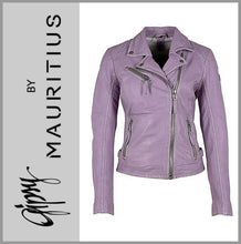 Lade das Bild in den Galerie-Viewer, GIPSY by MAURITIUS | Lavender | Lederjacke | Bikerjacke | PGG LABAGV | Damen