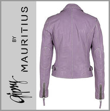 Lade das Bild in den Galerie-Viewer, GIPSY by MAURITIUS | Lavender | Lederjacke | Bikerjacke | PGG LABAGV | Damen