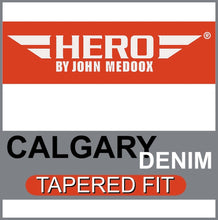 Lade das Bild in den Galerie-Viewer, HERO Workwear | CALGARY | Cargo Denim | Mid Blue Used | Tapered Fit | HERREN