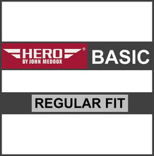 Lade das Bild in den Galerie-Viewer, HERO BASIC | T-Shirt | Round-Neck | Black | Regular Fit | HERREN