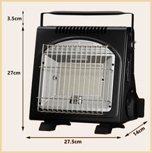 Lade das Bild in den Galerie-Viewer, HOMELUX | Multifunktional | Gaskocher | Gasheizung | 1,7 KW | 4 Gaskartuschen