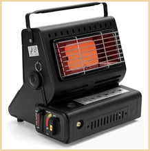 Lade das Bild in den Galerie-Viewer, HOMELUX | Multifunktional | Gaskocher | Gasheizung | 1,3 KW | 4 Gaskartuschen