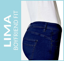 Lade das Bild in den Galerie-Viewer, STOOKER LIMA | Navy Blazer | Stretch Denim Jeans | Capri Boyfriend Fit 7/8 | Damen