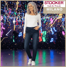 Lade das Bild in den Galerie-Viewer, STOOKER MILANO | Medium Blue | Magic Shape Fit | Damen | in Disco