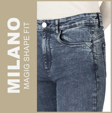 Lade das Bild in den Galerie-Viewer, STOOKER MILANO | Soft Blue Stripe | Magic Shape Fit | Damen