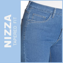 Lade das Bild in den Galerie-Viewer, STOOKER NIZZA | Light Blue Used | Stretch Jeans | Tapered Fit | DAMEN