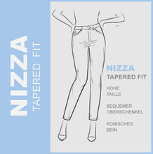Lade das Bild in den Galerie-Viewer, STOOKER NIZZA | Blue Denim | Stretch Jeans | Tapered Fit | DAMEN