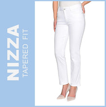 Lade das Bild in den Galerie-Viewer, STOOKER NIZZA | White | Stretch Jeans | Tapered Fit | DAMEN | Frontansicht