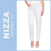 Lade das Bild in den Galerie-Viewer, STOOKER NIZZA | White | Stretch Jeans | Tapered Fit | DAMEN | Frontansicht lässig