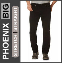 Lade das Bild in den Galerie-Viewer, HERO PHOENIX | Black | Big Stretch | Jeans Hose | Straight Cut | HERREN | Frontansicht